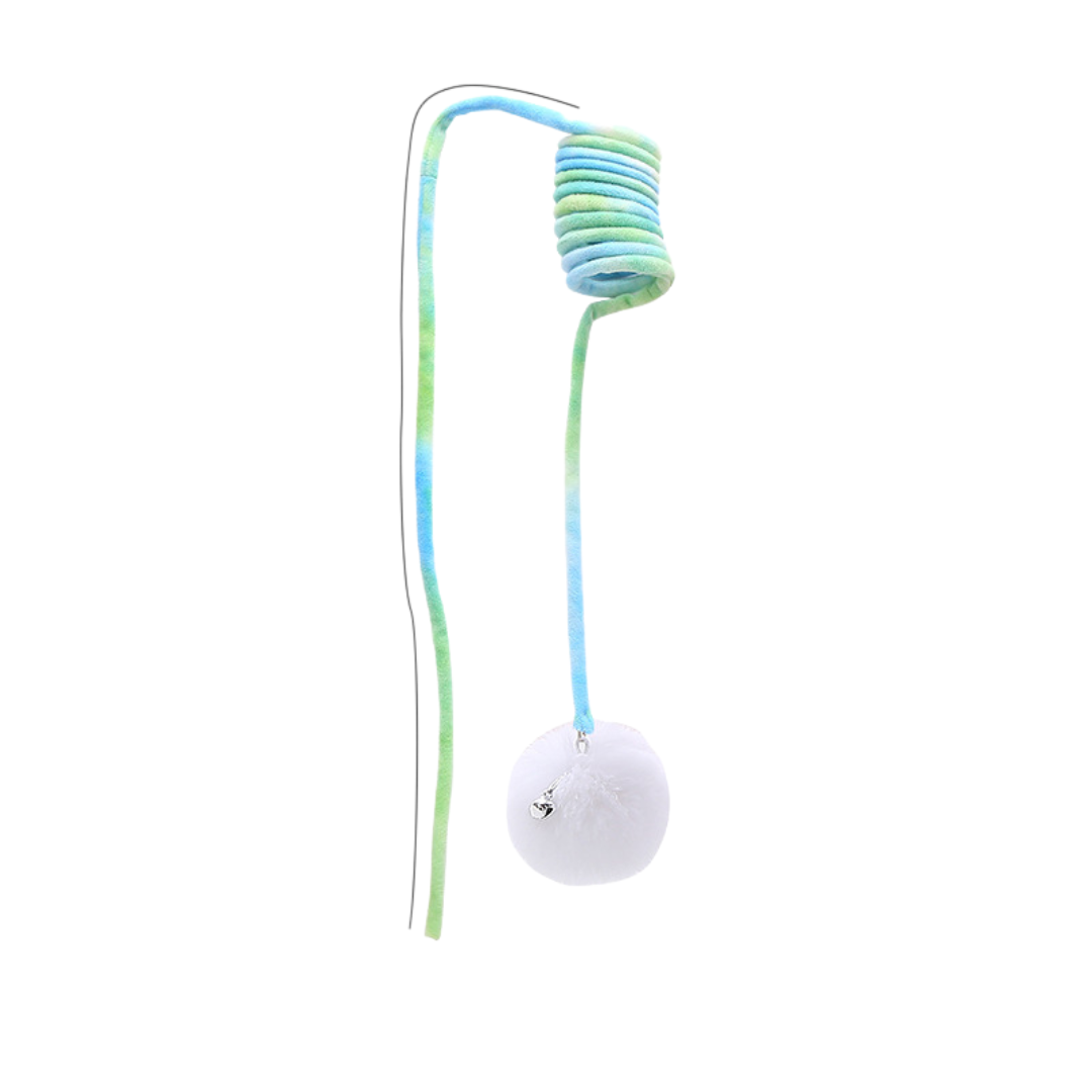 Interactief kattenspeeltje met pompon