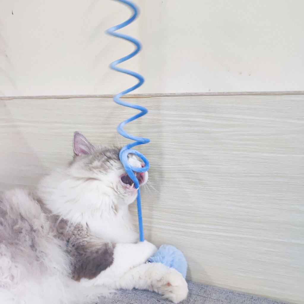 Interactief kattenspeeltje met pompon
