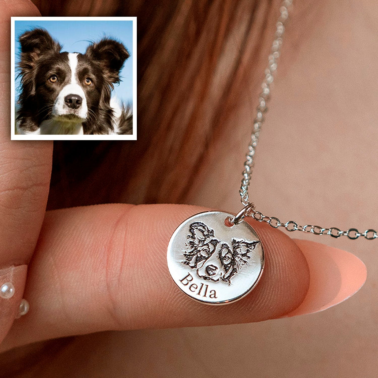 PootPortret gepersonaliseerde ketting