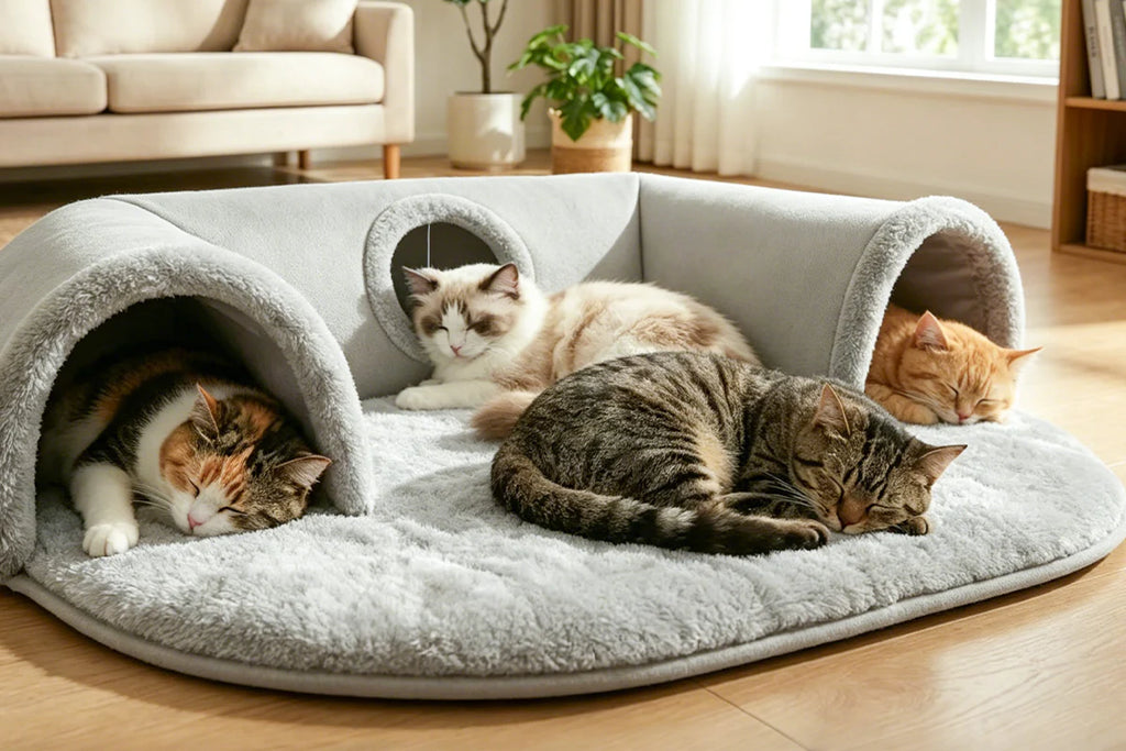 PurrTunnel | Kattenbed & Speeltunnel