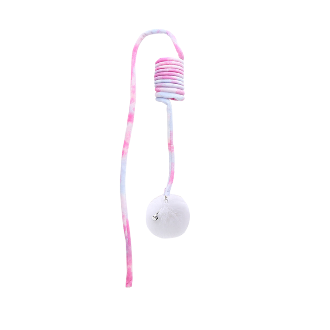 Interactief kattenspeeltje met pompon