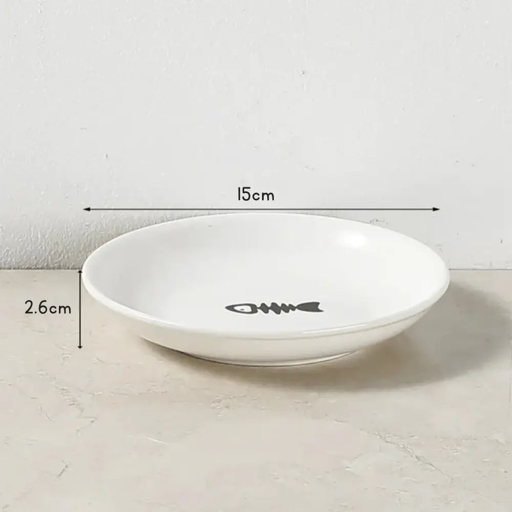 Ergonomische voerbak voor katten