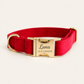 Halsband – Fluweel Rood