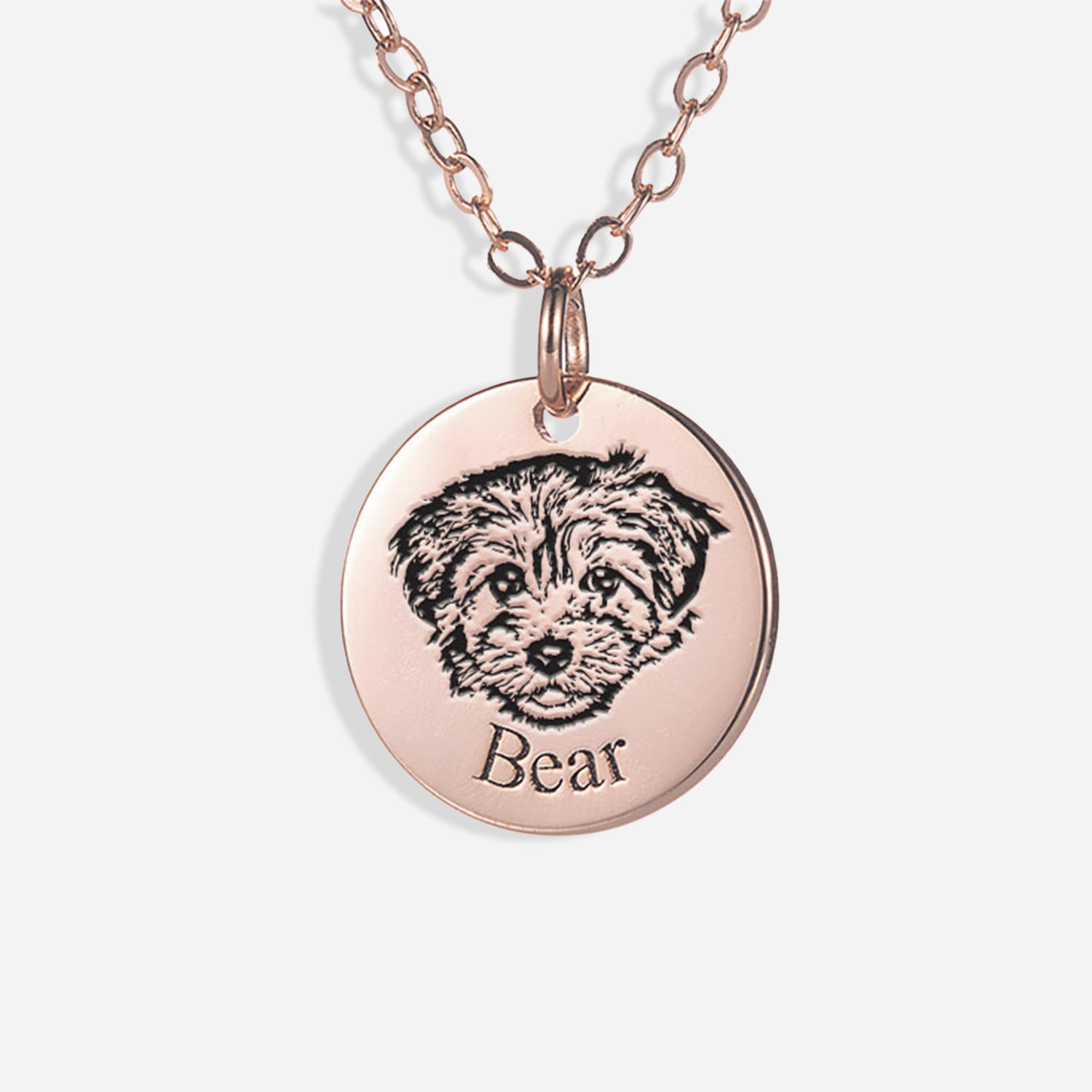 PootPortret gepersonaliseerde ketting