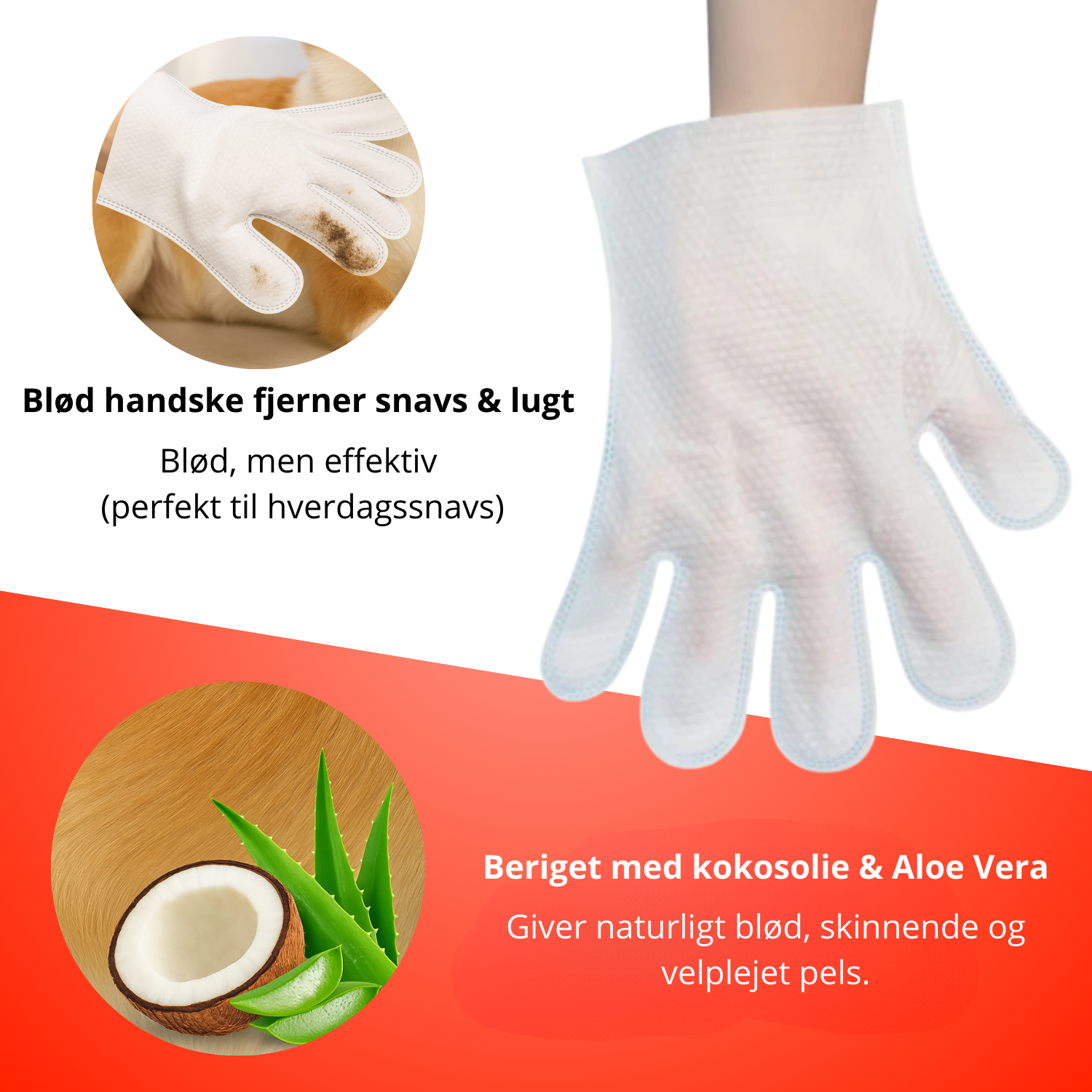 PelsFris verzorgingshandschoenen – 12 stuks