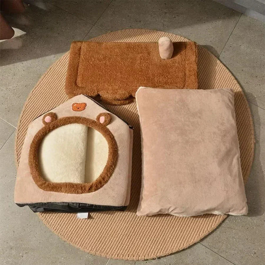 CosyPaws opvouwbaar kattenhuis