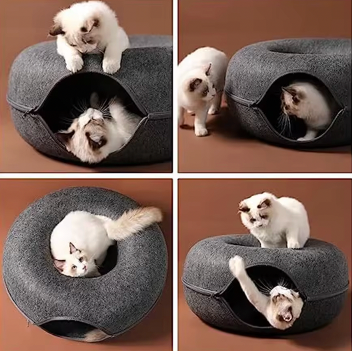 Donutmand voor katten