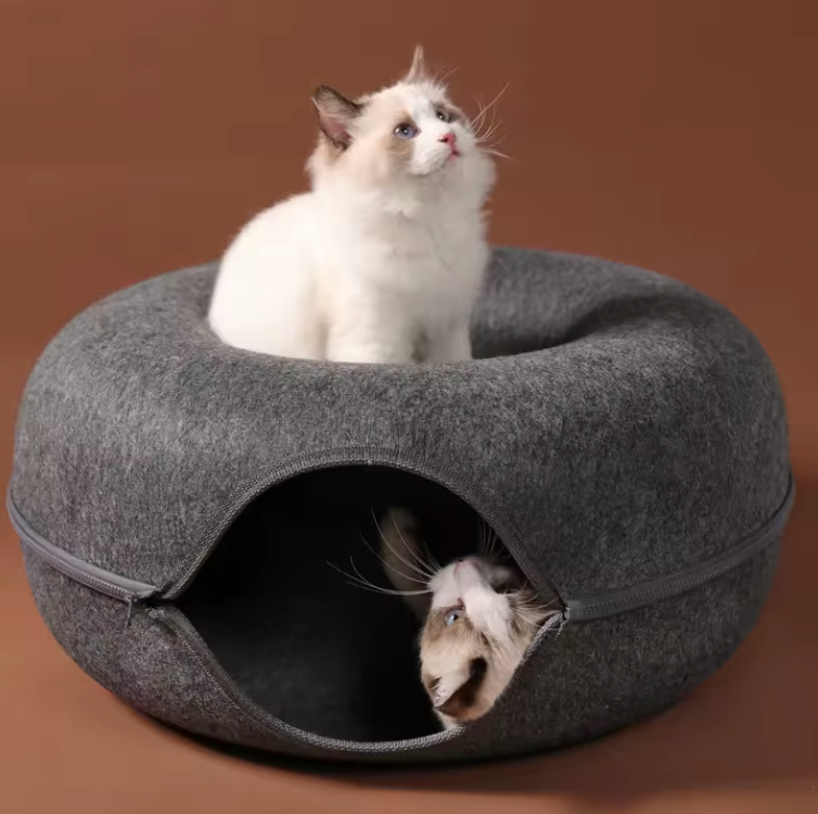 Donutmand voor katten