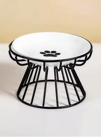 Ergonomische voerbak voor katten