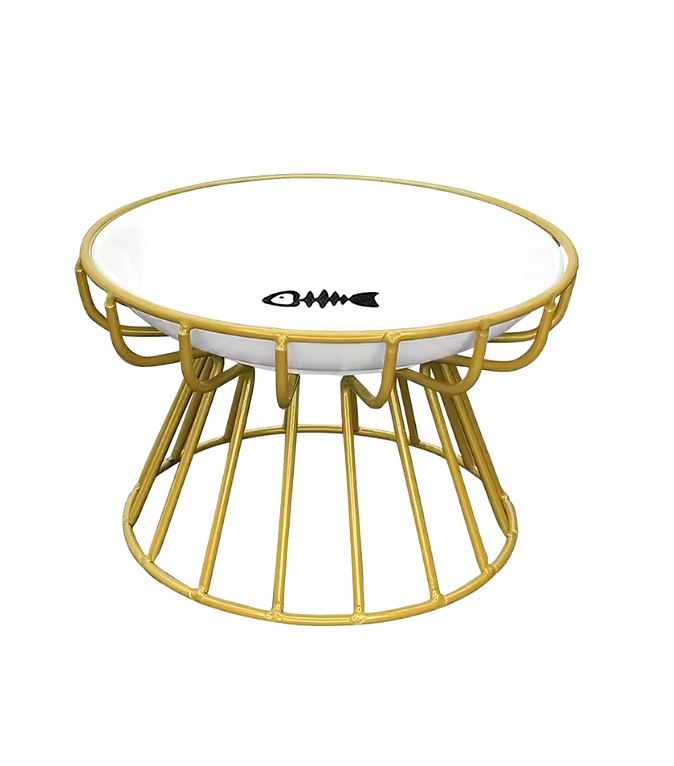 Ergonomische voerbak voor katten