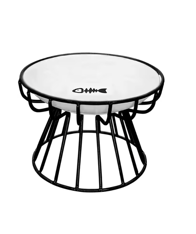Ergonomische voerbak voor katten
