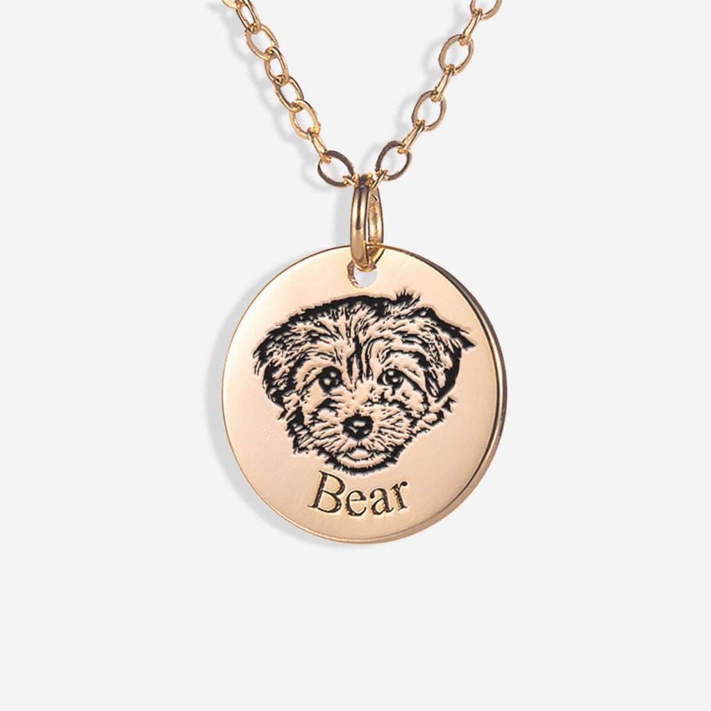 PootPortret gepersonaliseerde ketting