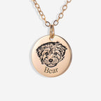PootPortret gepersonaliseerde ketting