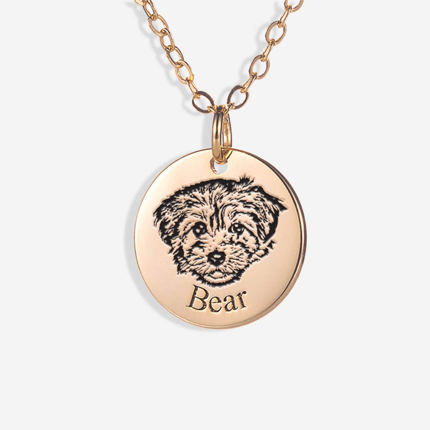 PootPortret gepersonaliseerde ketting